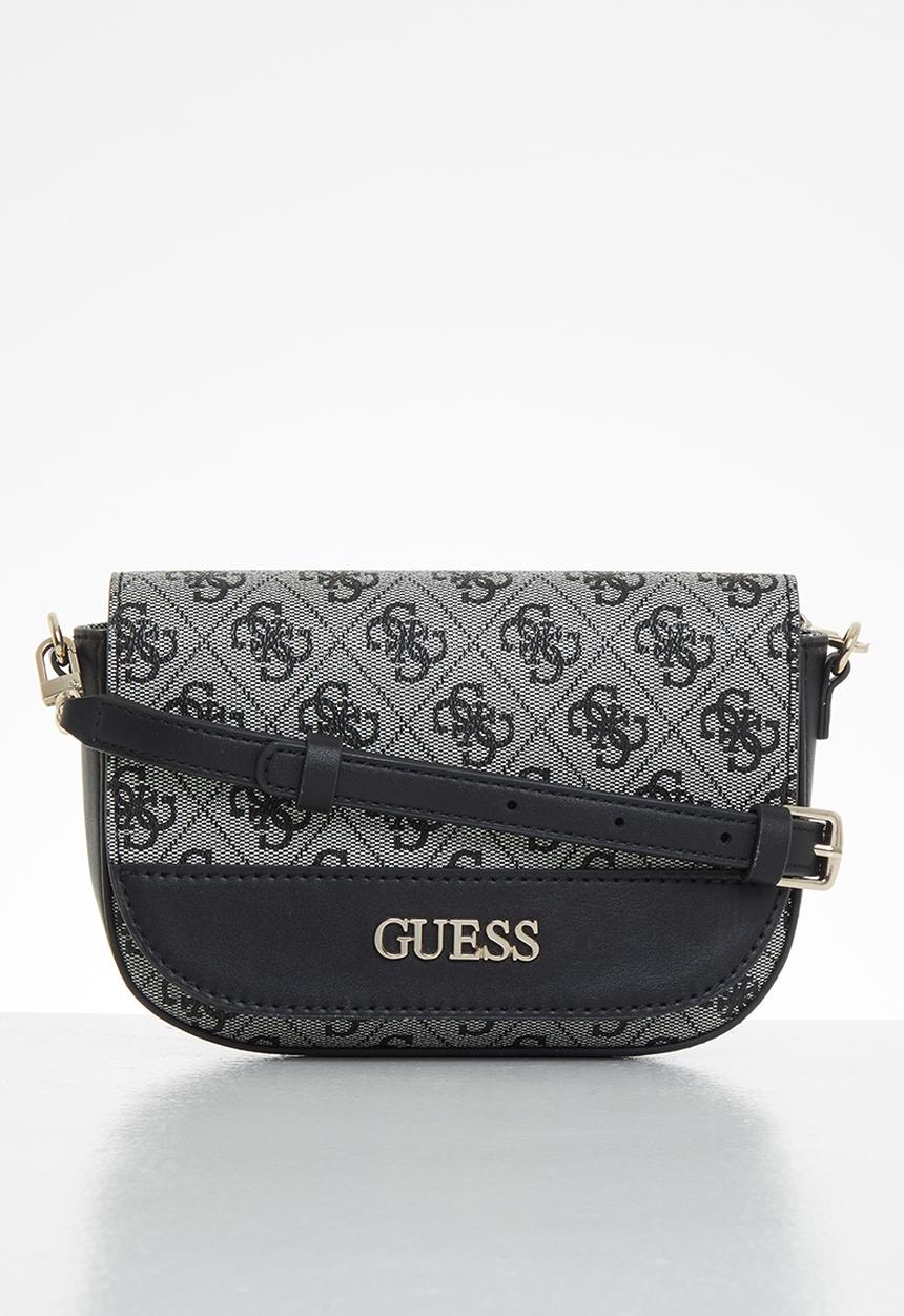 GUESS - Sosie mini crossbody flap - black