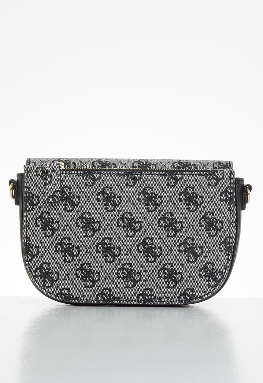 GUESS - Sosie mini crossbody flap - black