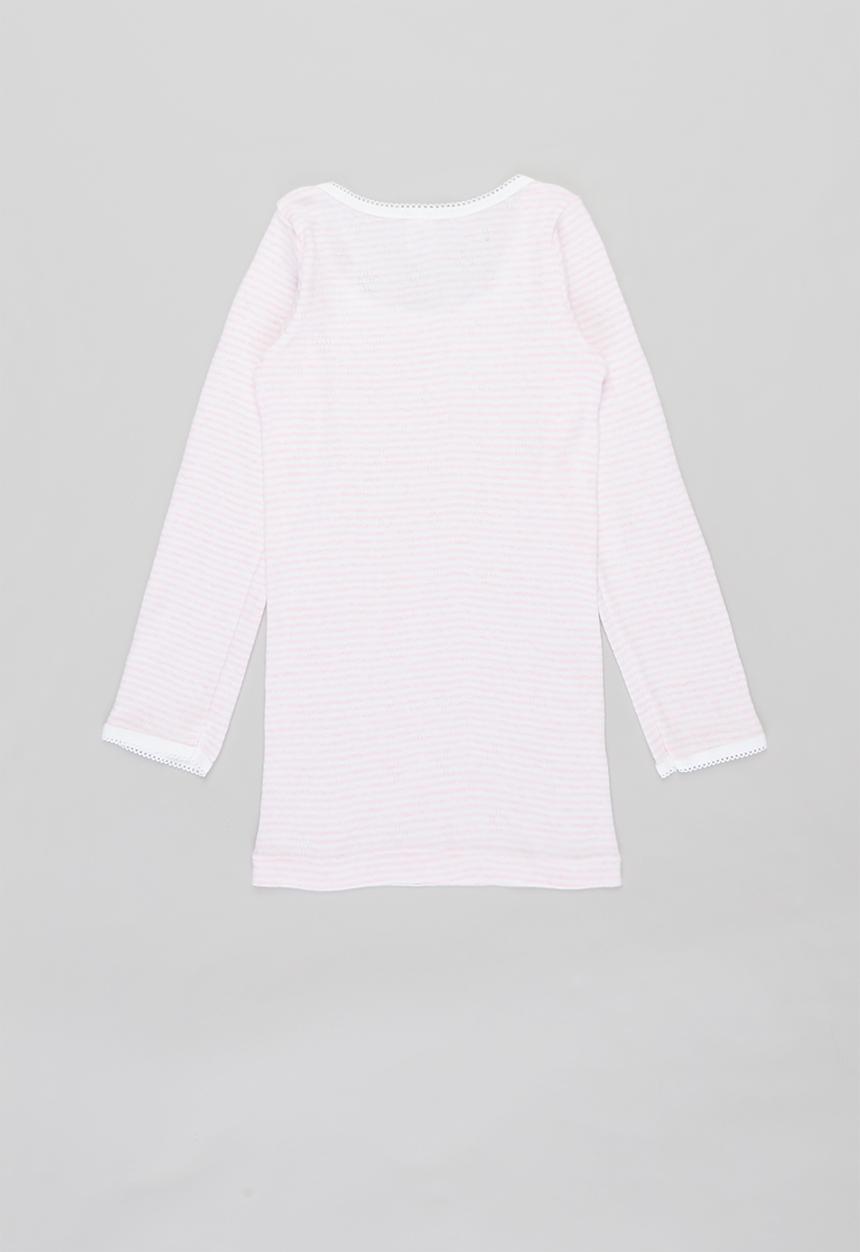 Pop Candy - Girls 2 pack stripe spencer - grey & pink
