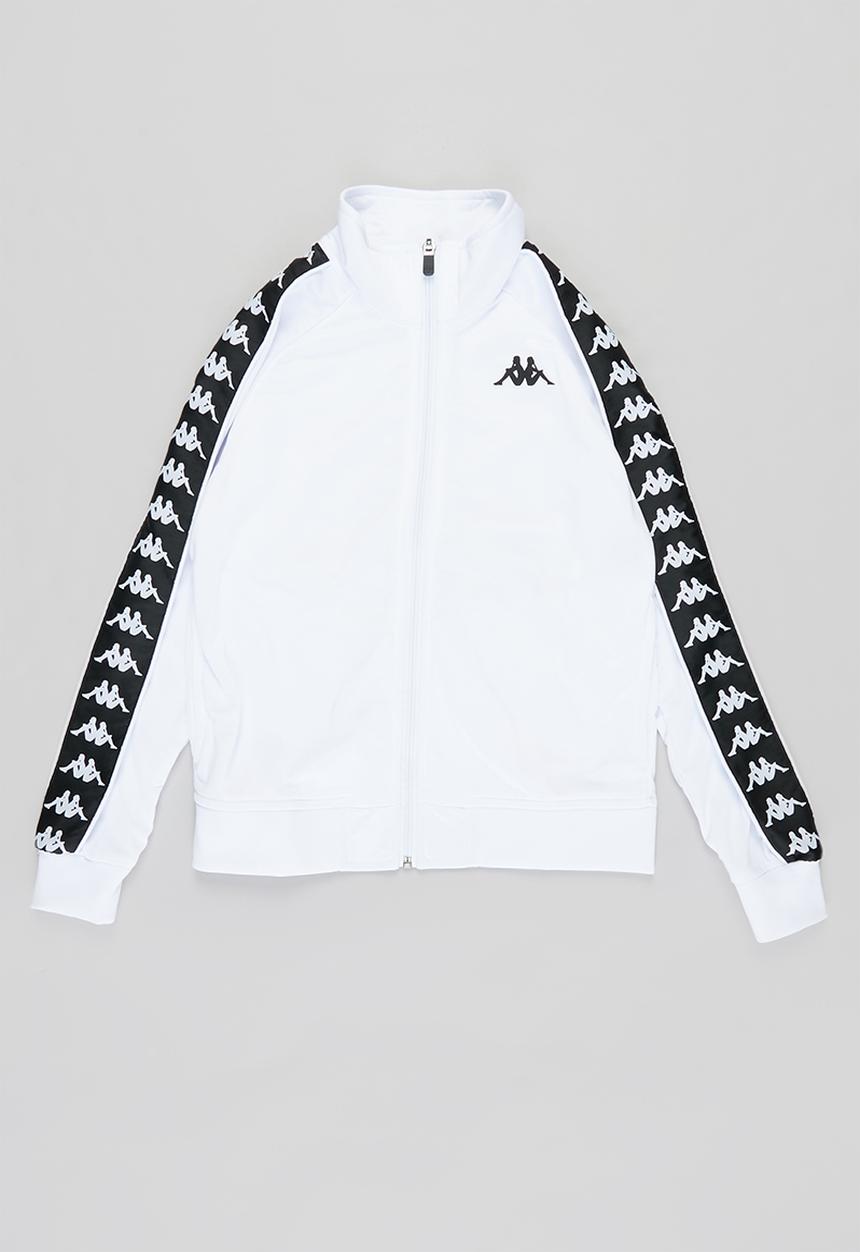 KAPPA - Boys banda anniston jacket - white & black