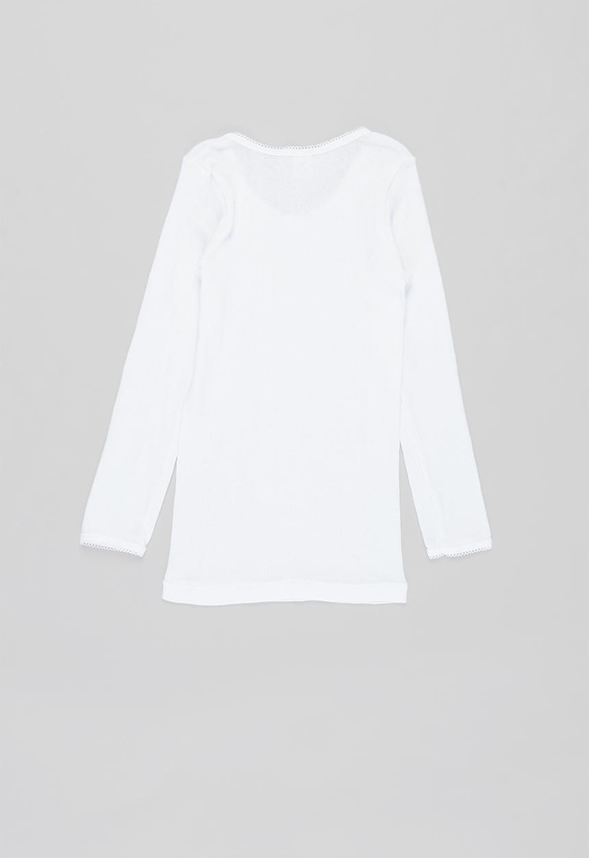 Pop Candy - 3 pack long sleeve spencer - white