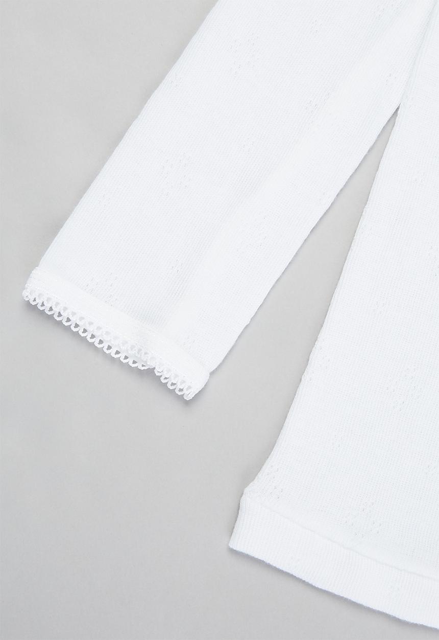 Pop Candy - 3 pack long sleeve spencer - white