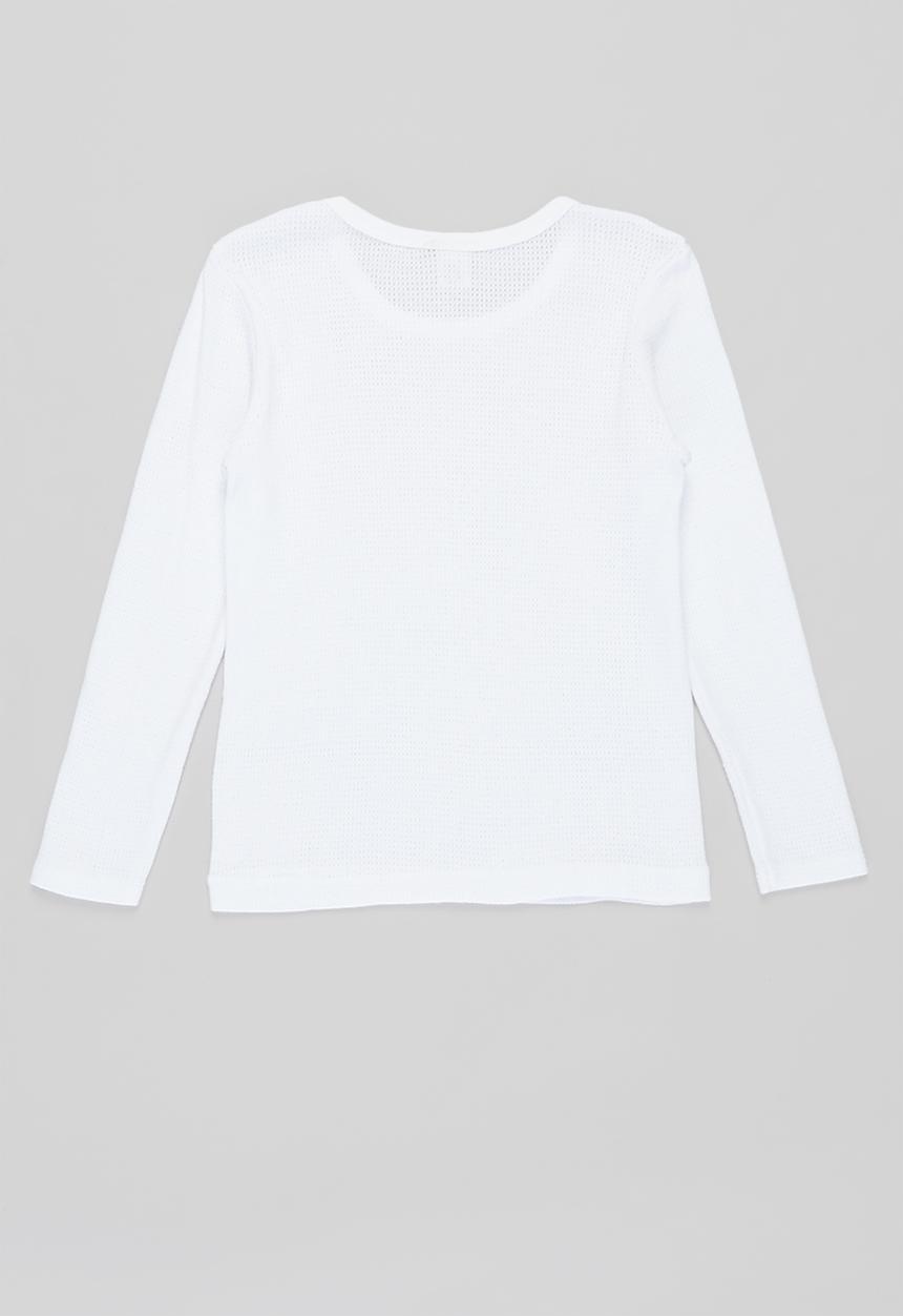 Pop Candy - 3 Pack long sleeve vests - white