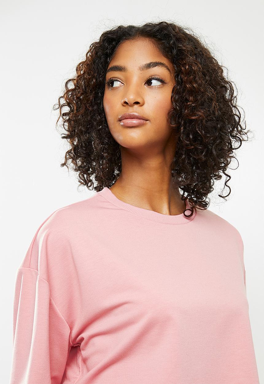 Blake - Cropped sweater - pink