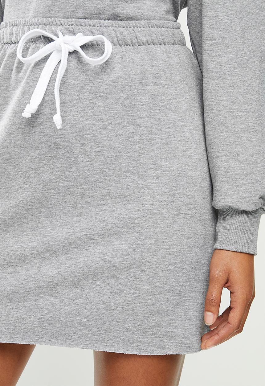 Blake - Fleece mini skirt - grey 
