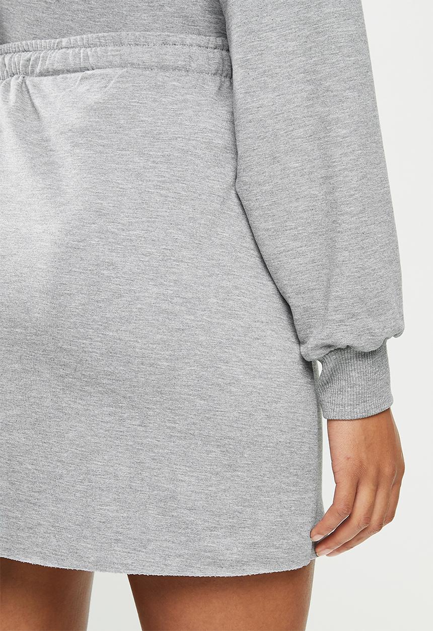 Blake - Fleece mini skirt - grey 