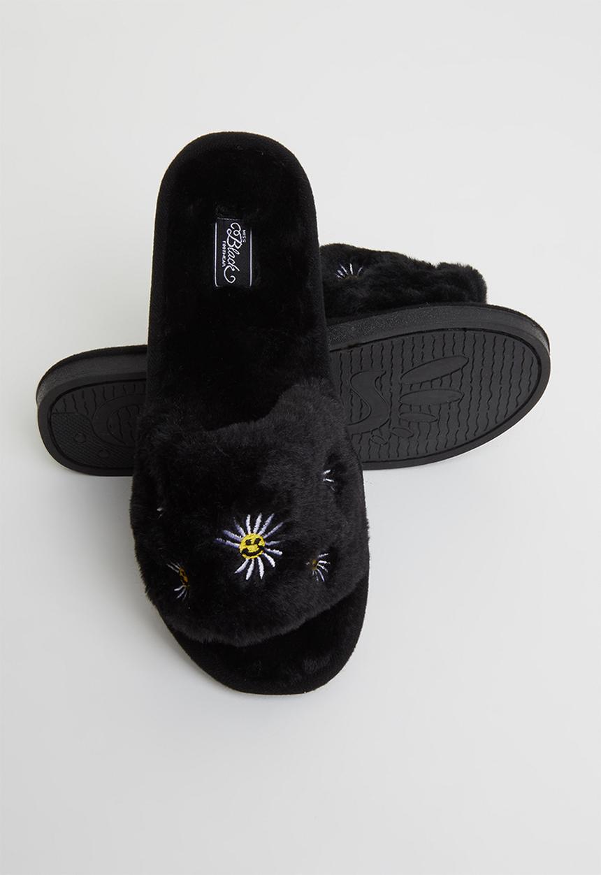 Miss Black - Rella 2 slipper - black