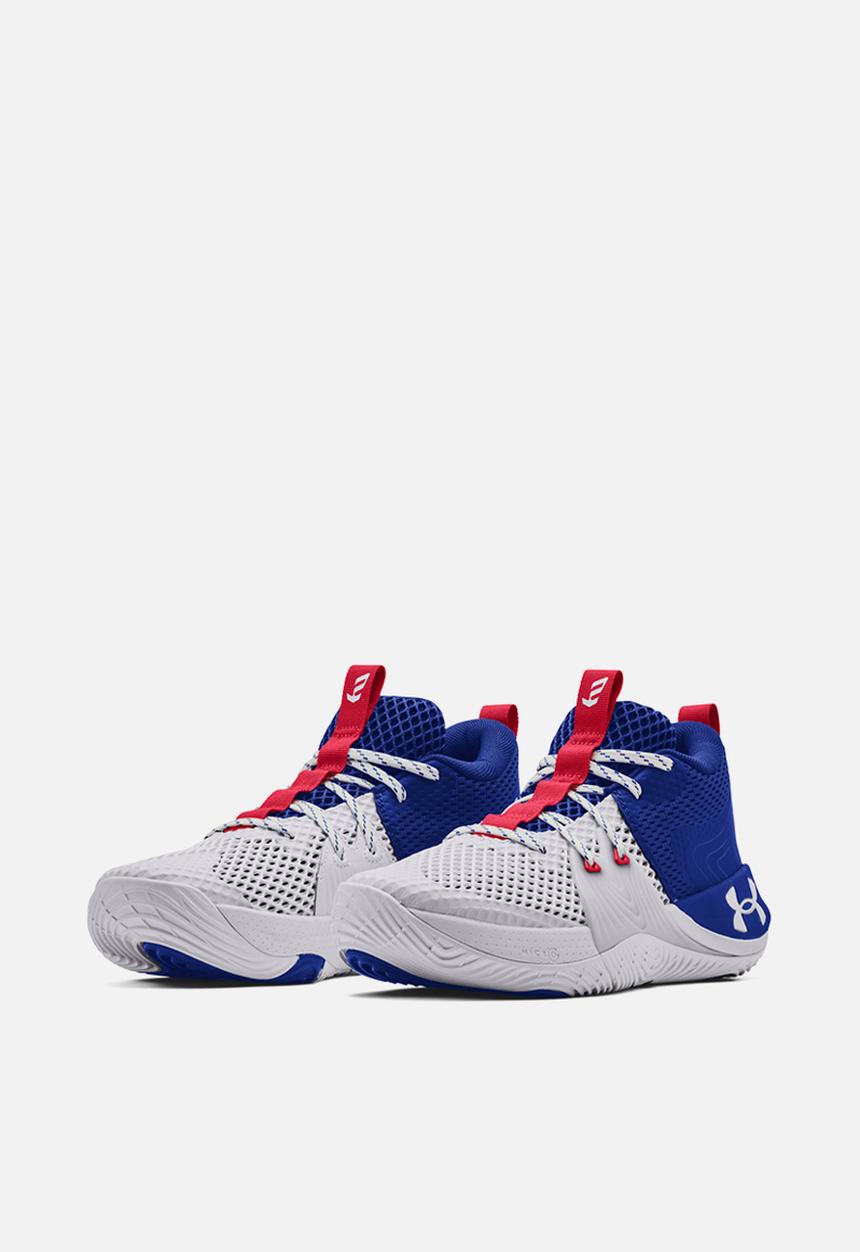 Under Armour - Ua embiid 1 - white / royal / white
