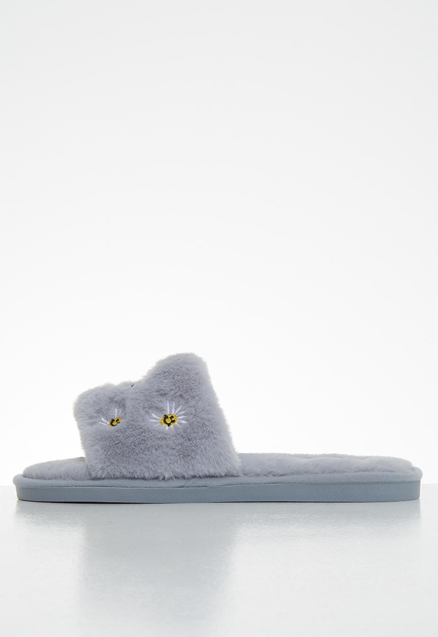 Miss Black - Rella 2 slipper - grey