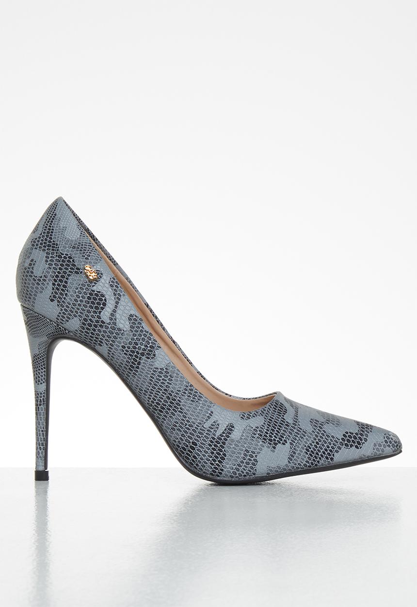 Miss Black - Camo court - black & grey