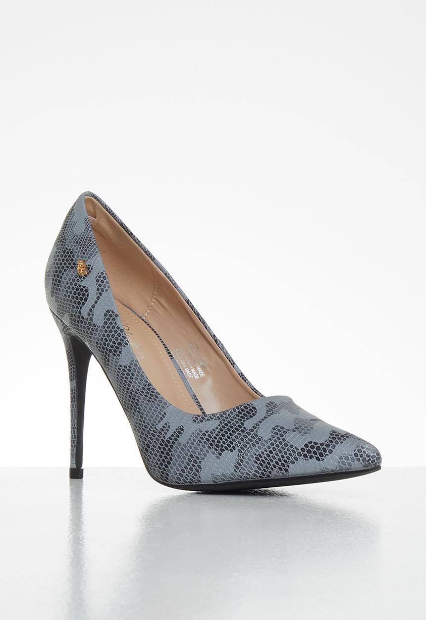 Miss Black - Camo court - black & grey