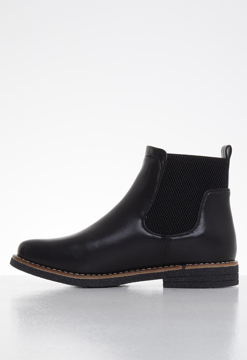 Butterfly Feet - Paula chelsea boot - black