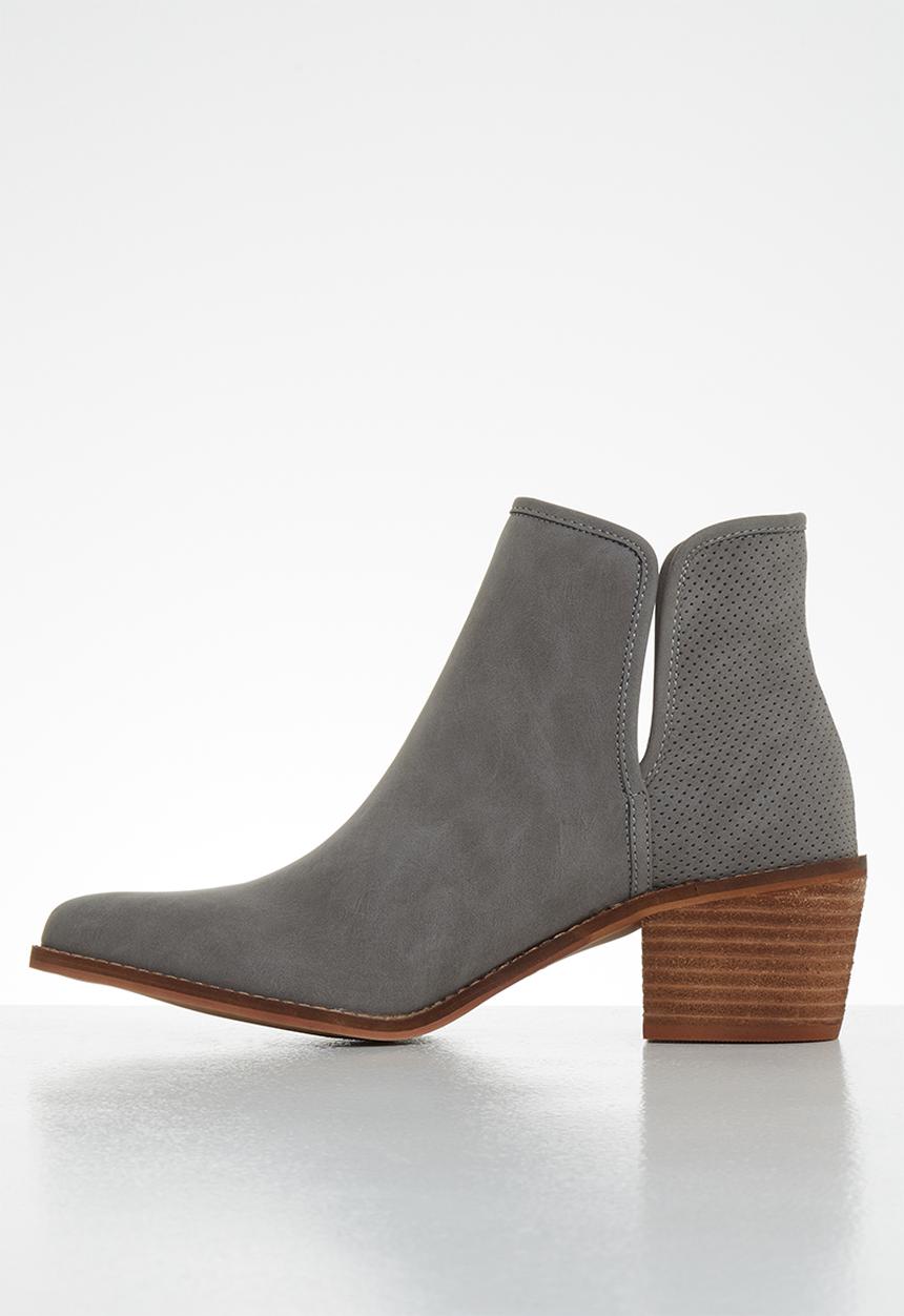 Miss Black - Cooper ankle boot - grey