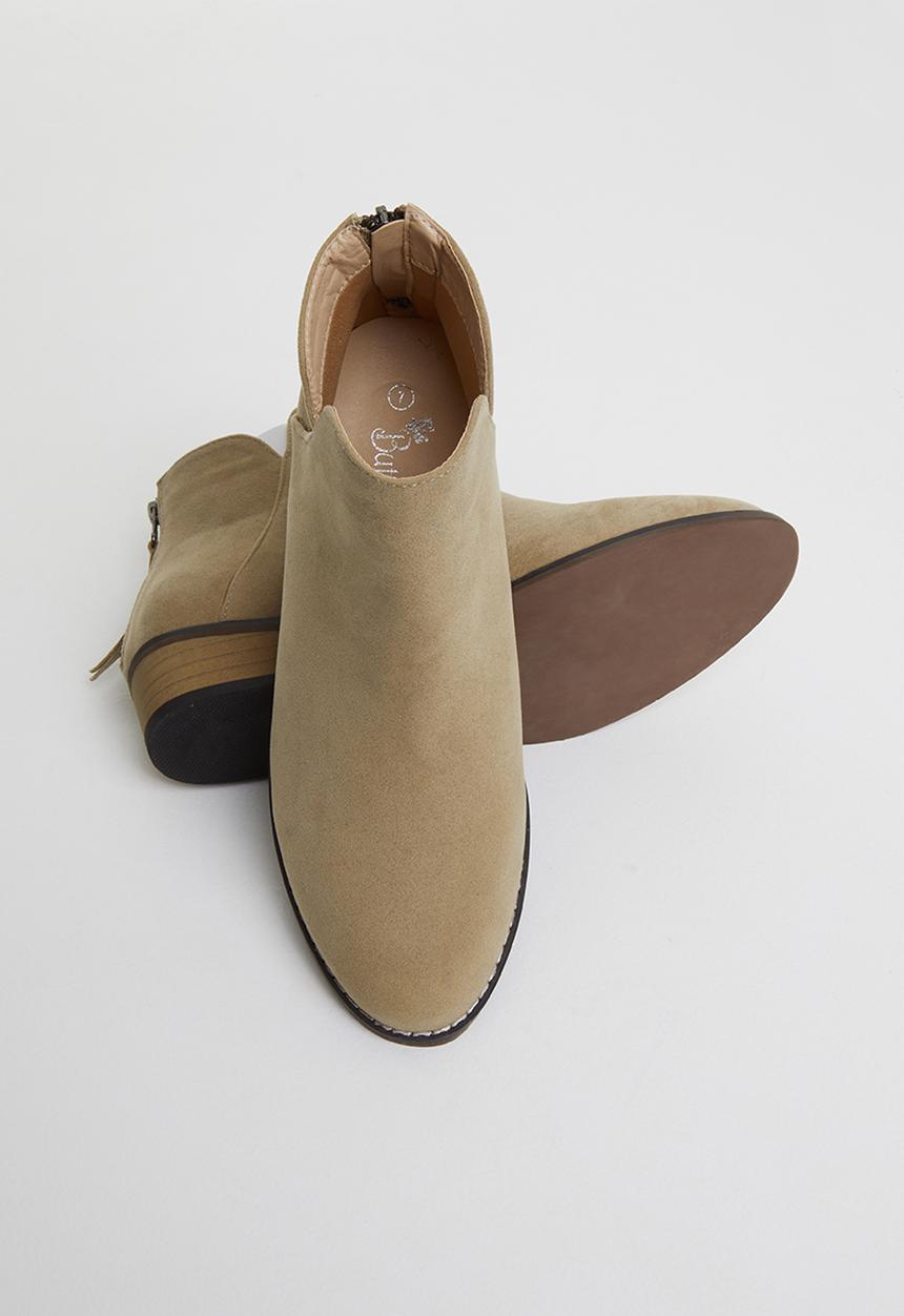 Butterfly Feet - Sia bootie - taupe