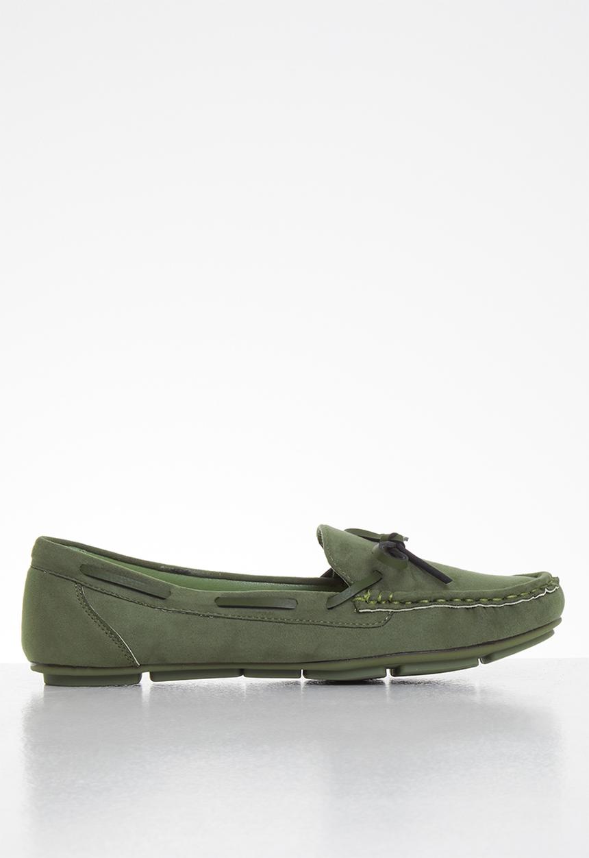 Butterfly Feet - Naomi boat shoe - khaki