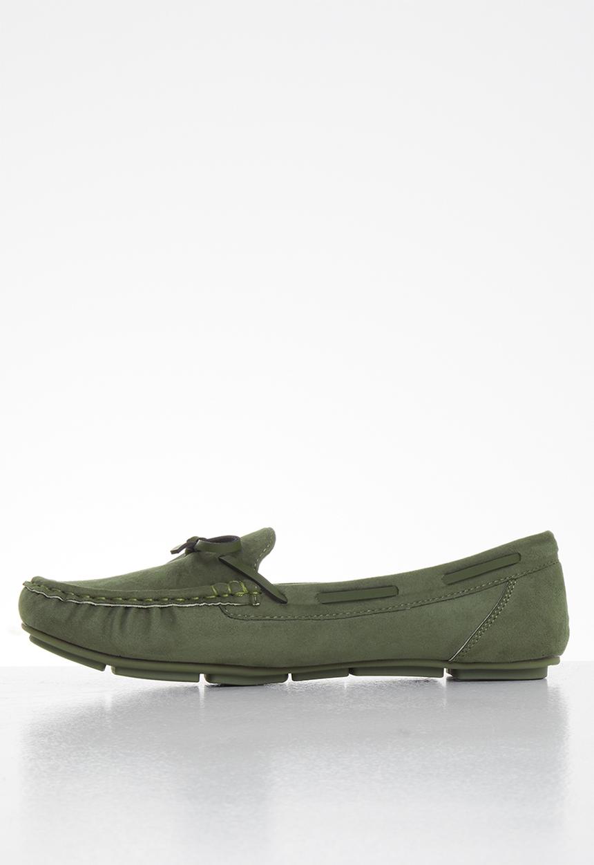 Butterfly Feet - Naomi boat shoe - khaki