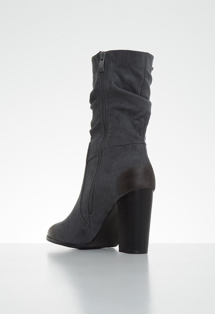Miss Black - Salsa boot - grey