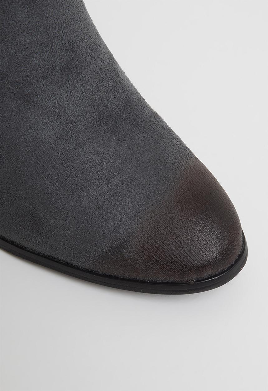 Miss Black - Salsa boot - grey