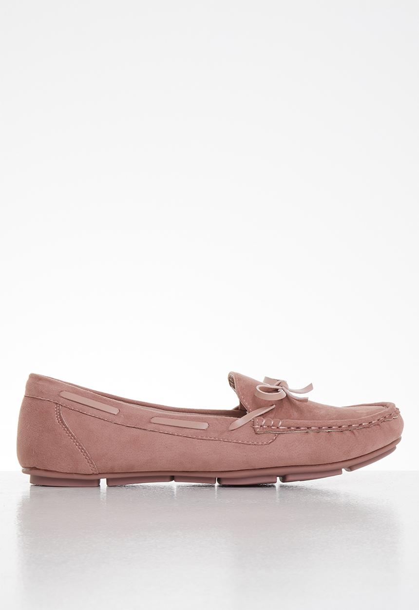 Butterfly Feet - Naomi boat shoe - pink