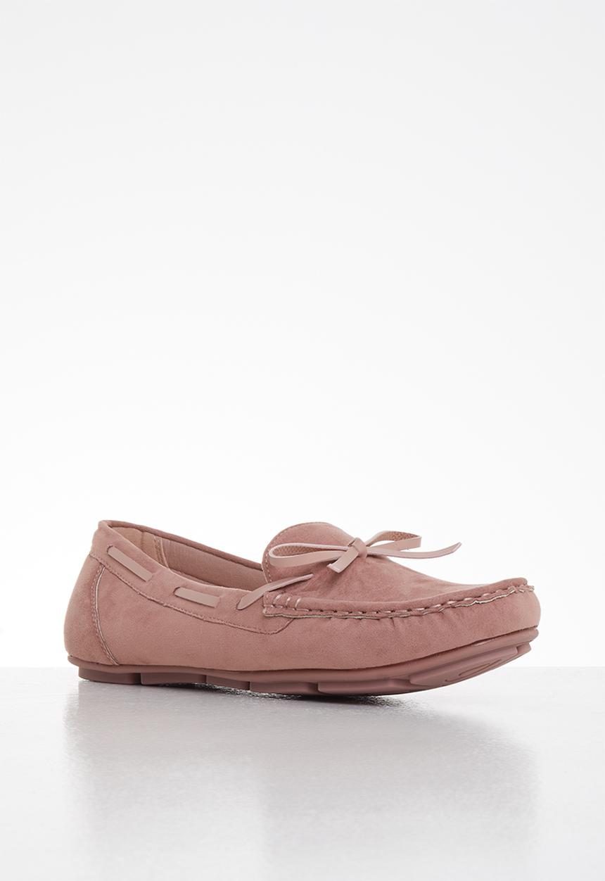 Butterfly Feet - Naomi boat shoe - pink