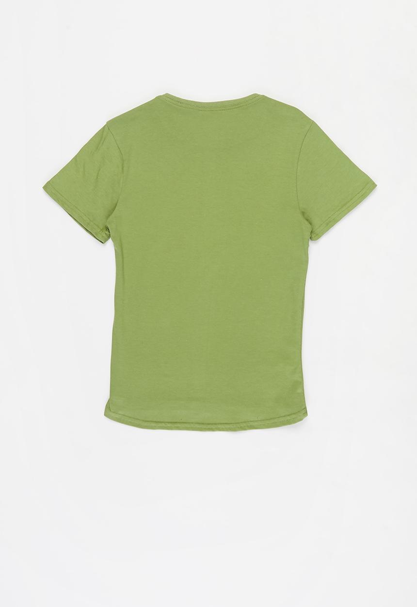 Rebel Republic - Boys gaming tee - green