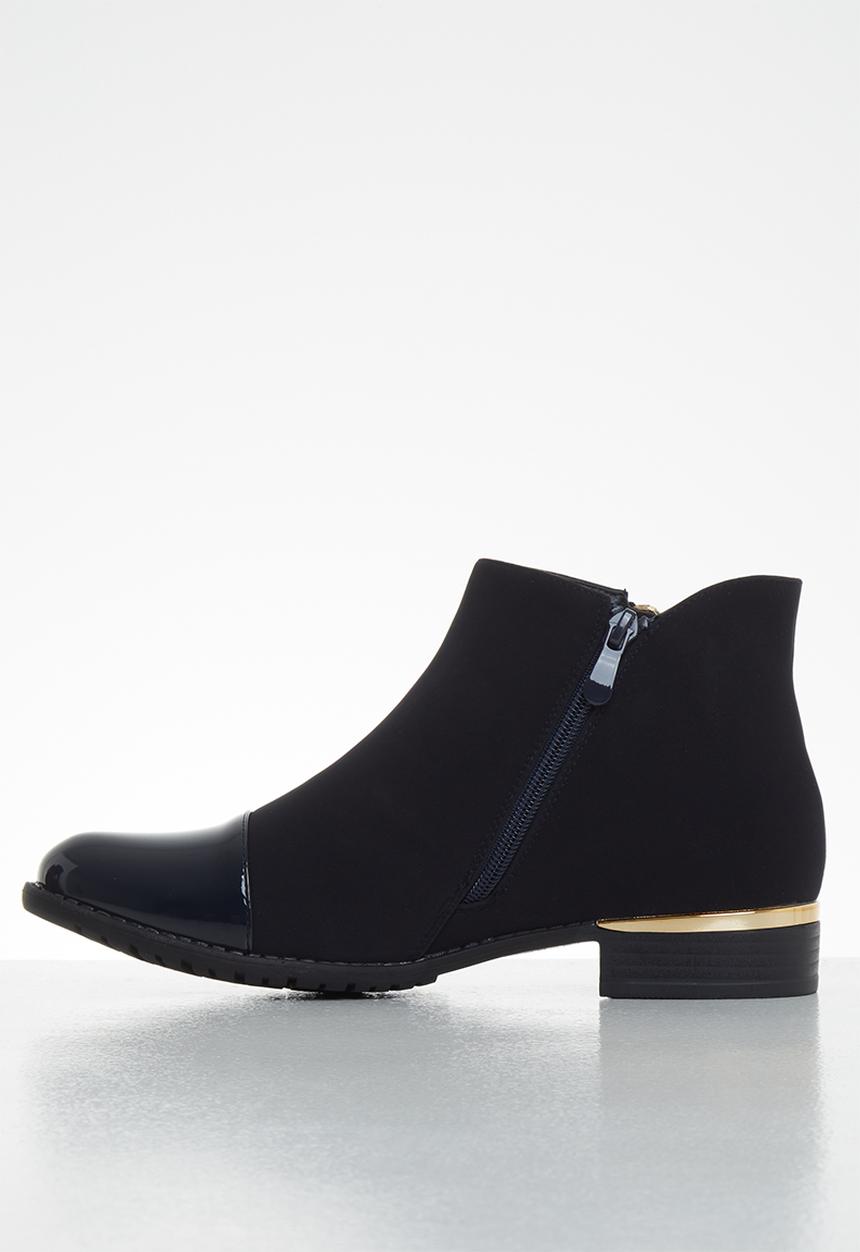 Miss Black - Hadar ankle boot - navy