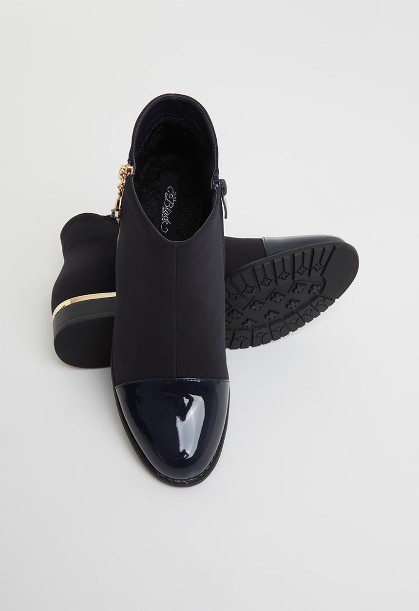 Miss Black - Hadar ankle boot - navy