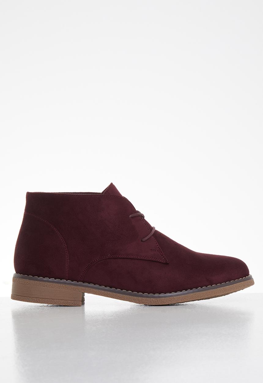 Butterfly Feet - Essex bootie - burgundy