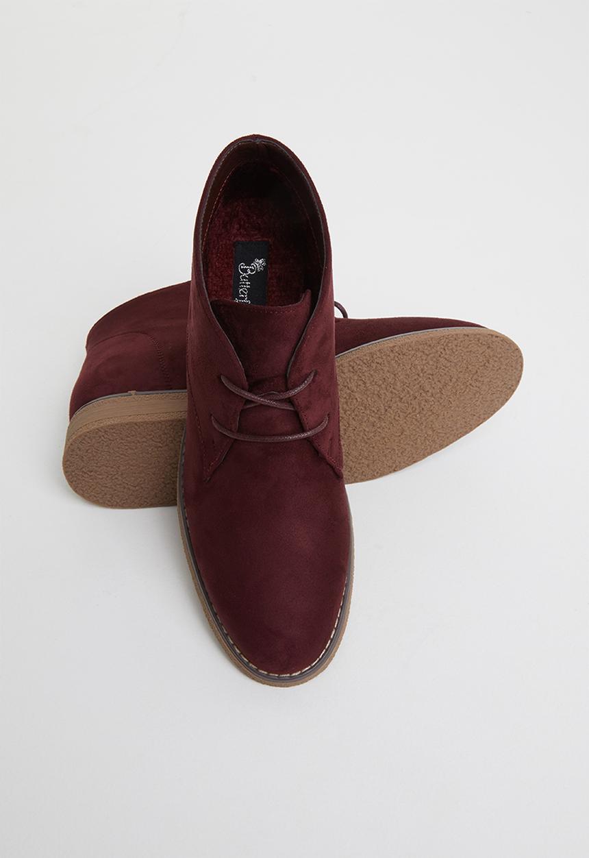 Butterfly Feet - Essex bootie - burgundy