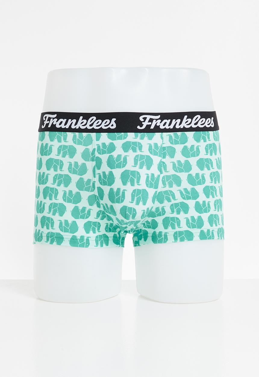 Franklees - Mint ellies short leg trunks - green