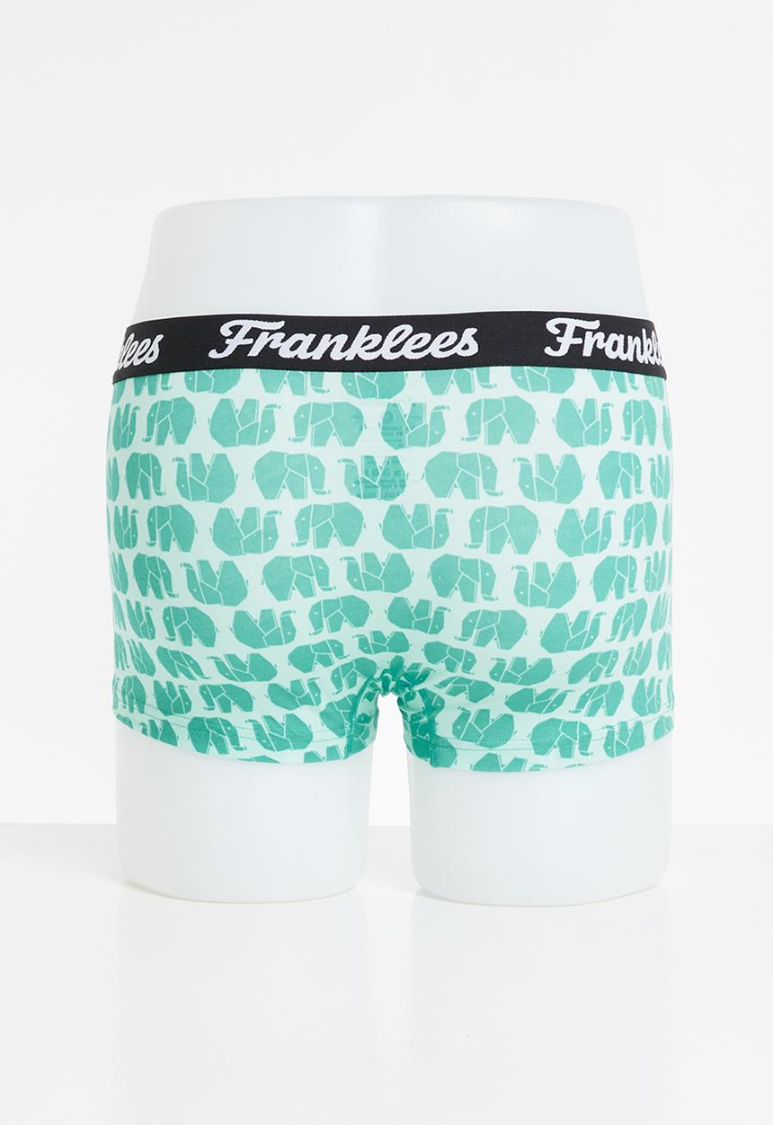 Franklees - Mint ellies short leg trunks - green