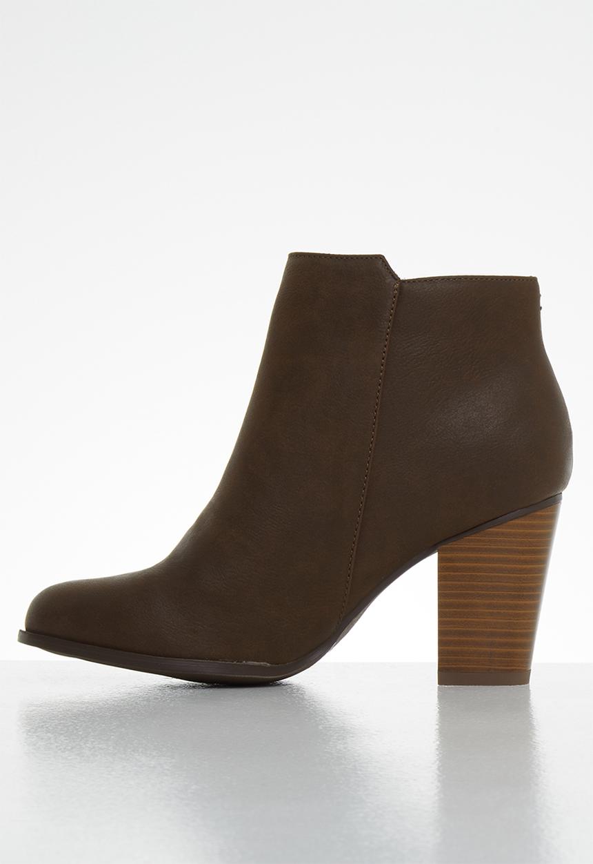 Miss Black - Alham ankle boot - chocolate