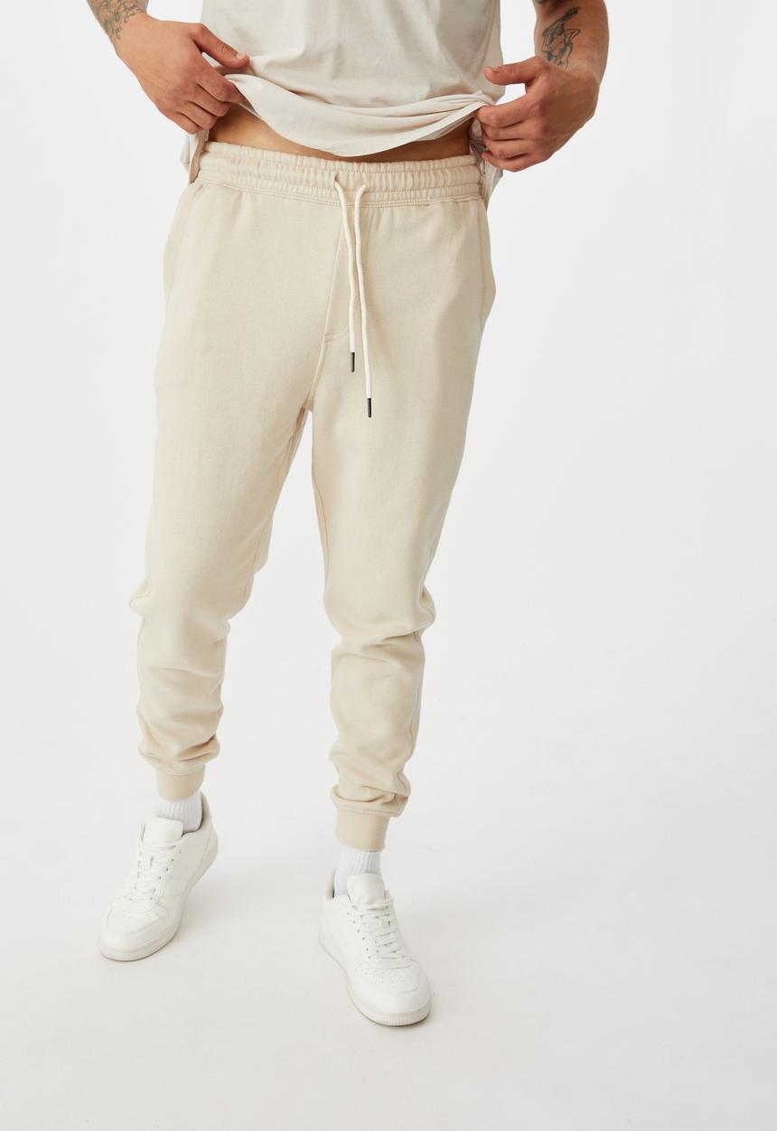 Cotton On - Trippy slim trackie - neutral 