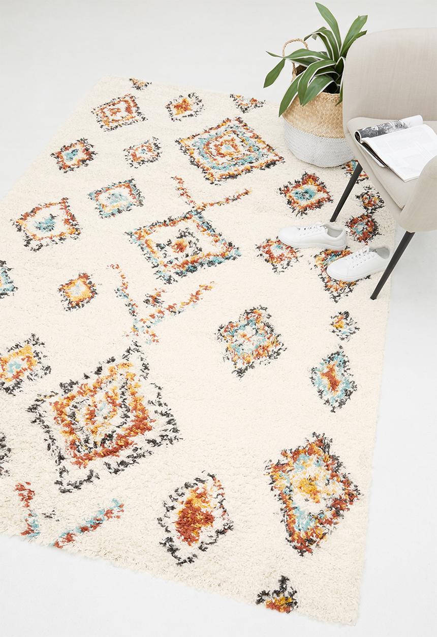 Fotakis - Gipsy shaggy rug - iris multi