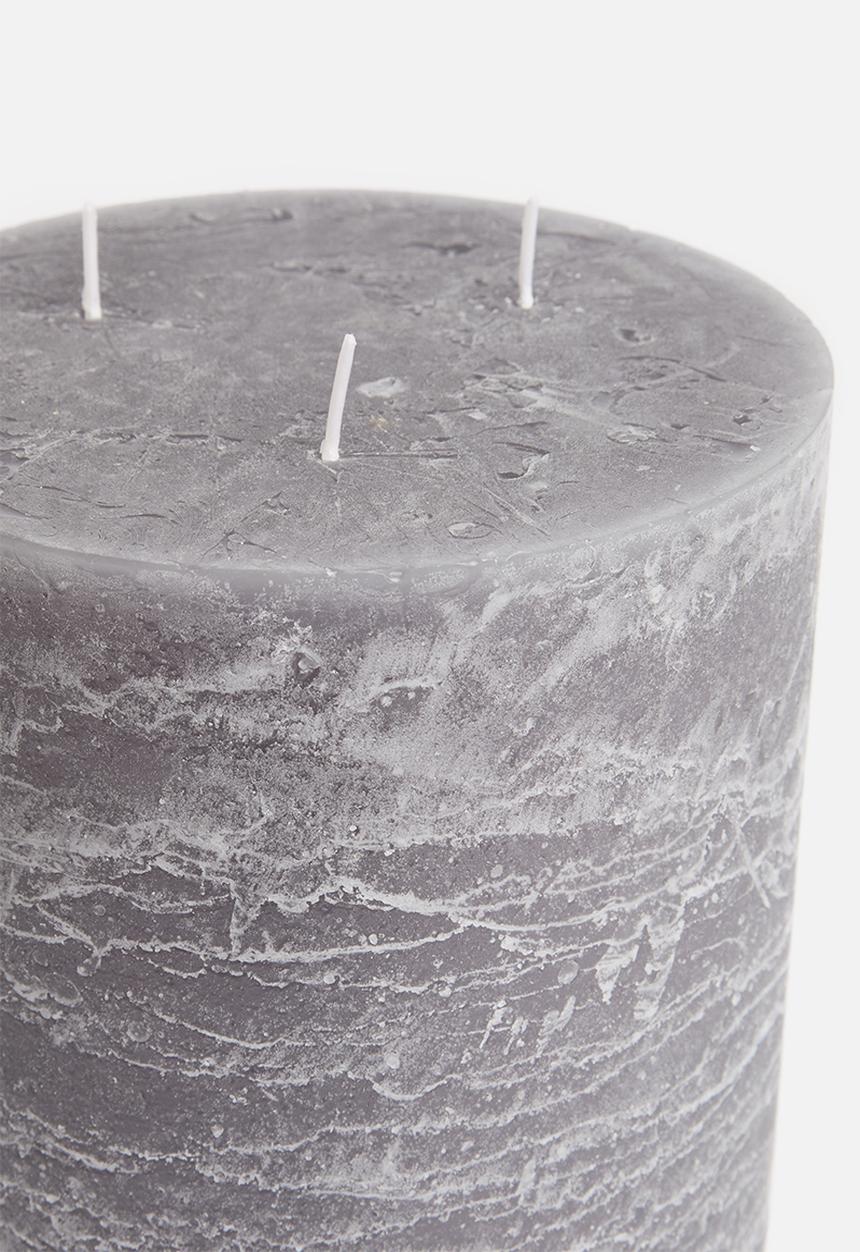 H&S - Relax 3-wick candle - grey