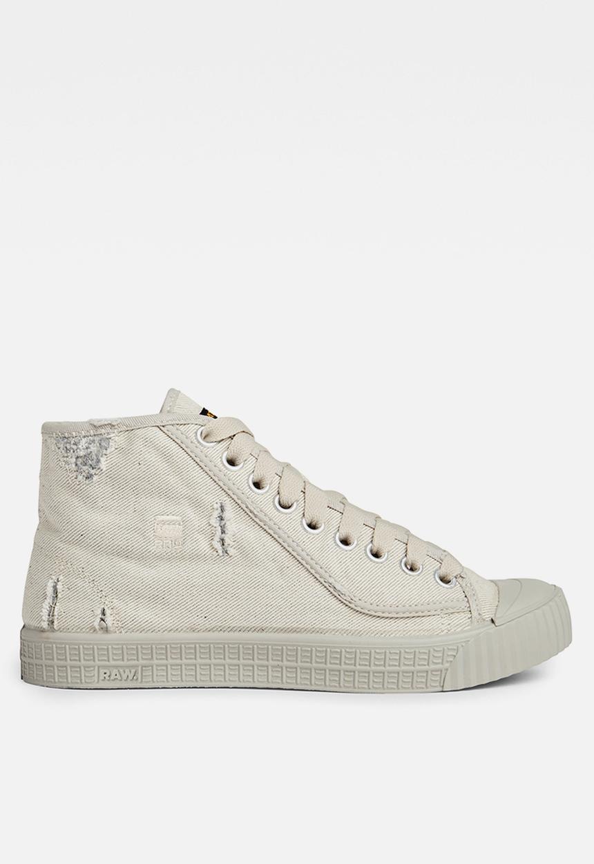 G-STAR - Rovulc 50 years denim mid wmn - ecru