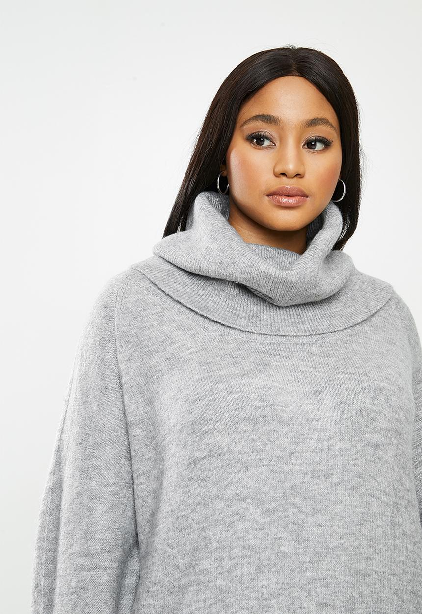 Violeta by Mango - Plus dress greta - grey