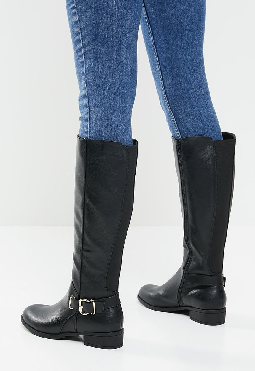 Call It Spring - Liisa riding boot - black