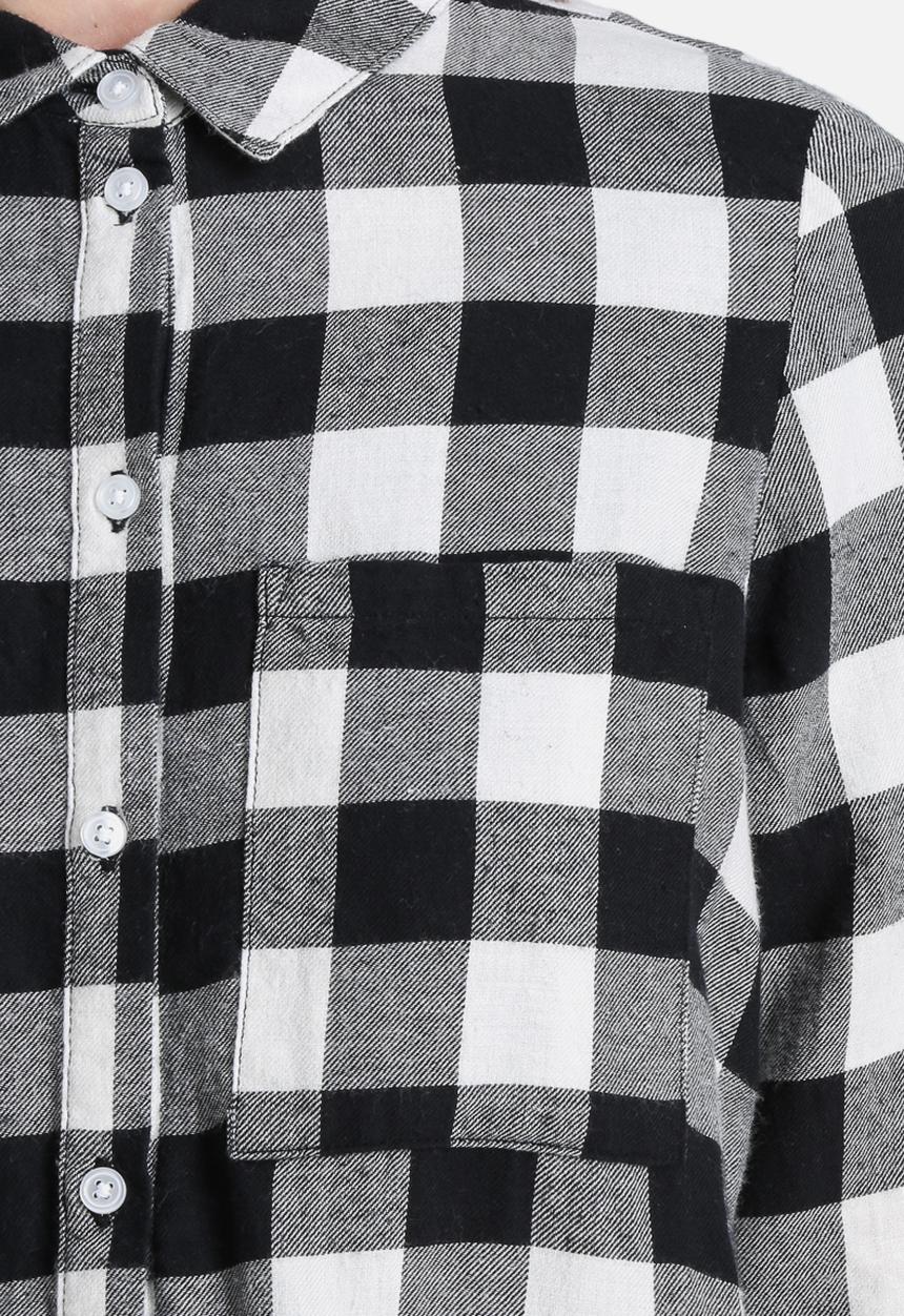 ONLY - Isabella Check Oversize Shirt