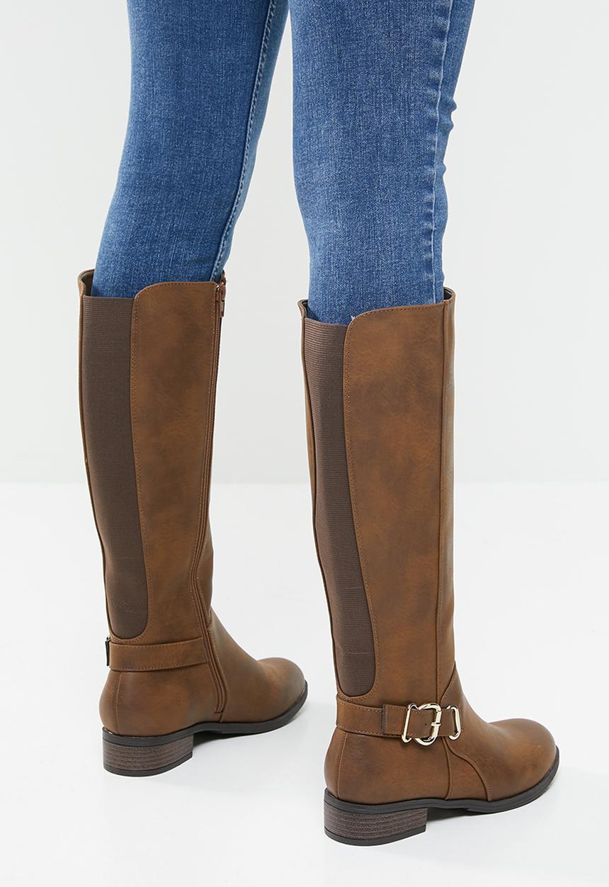 Call It Spring - Liisa riding boot - brown 