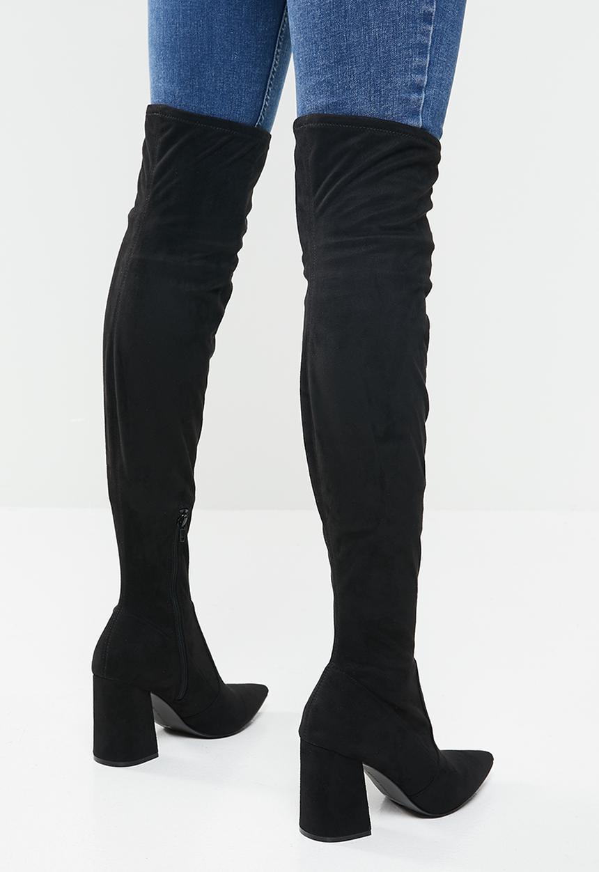 Steve Madden - Huntley  over the knee boot - black