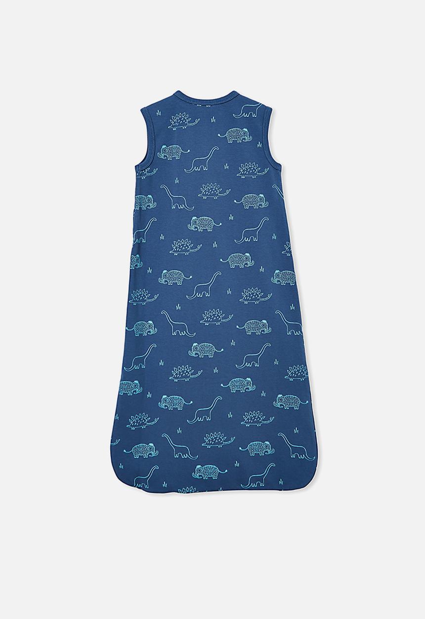 Cotton On - The fleece winter bundler - petty blue/dino mammoth