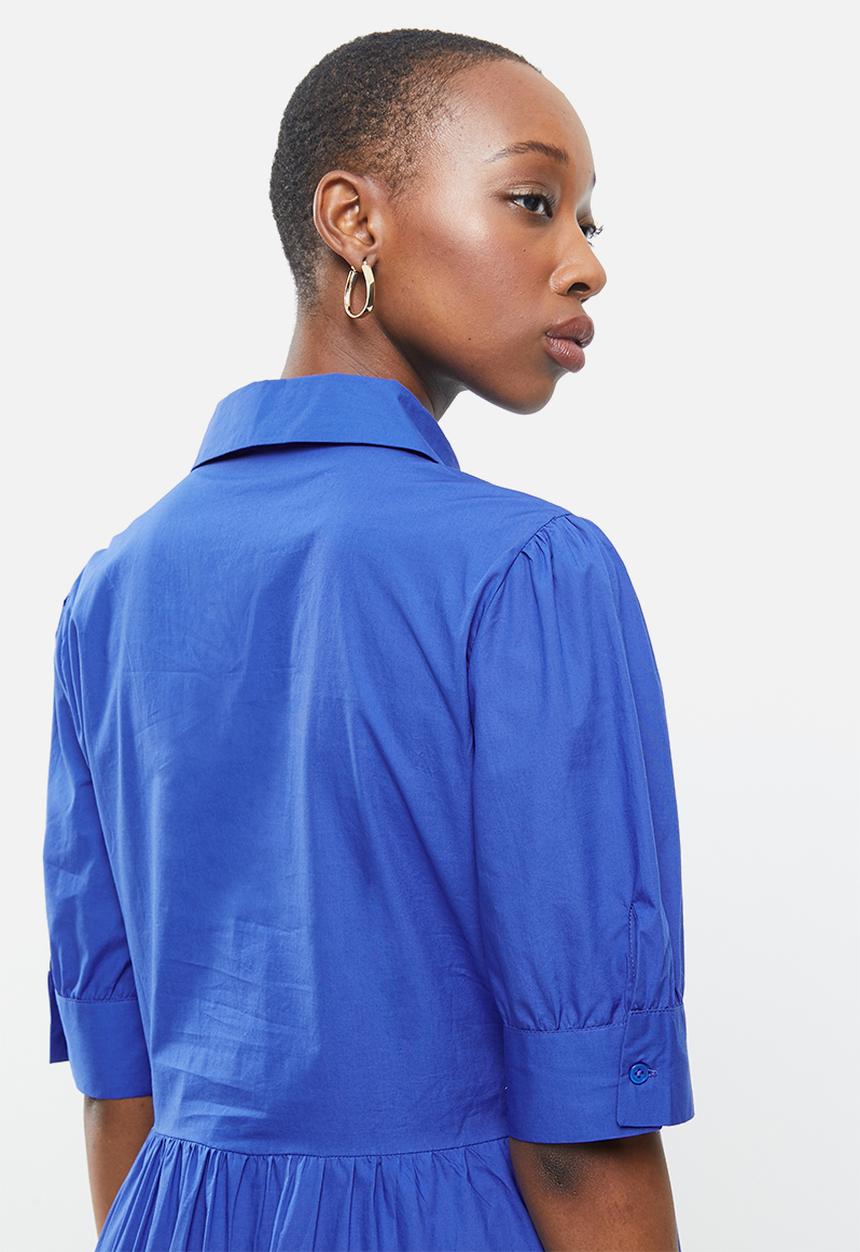 MANGO - Dress lucha - blue 
