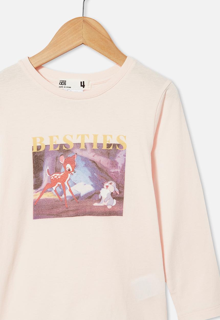 Cotton On - License long sleeve tee - crystal pink