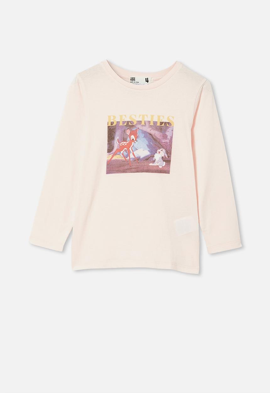 Cotton On - License long sleeve tee - crystal pink
