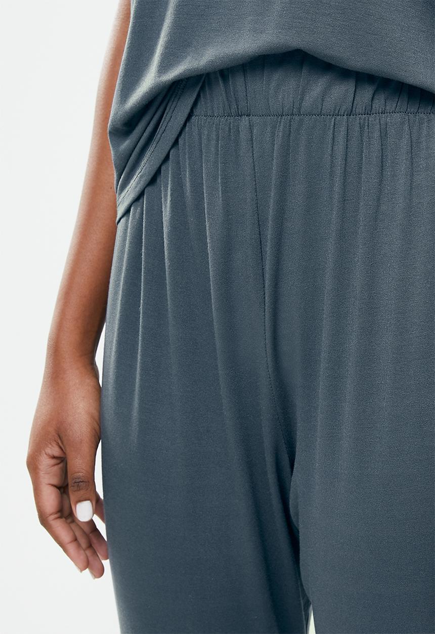 Superbalist - Sleep tee & drop crotch jogger - grey