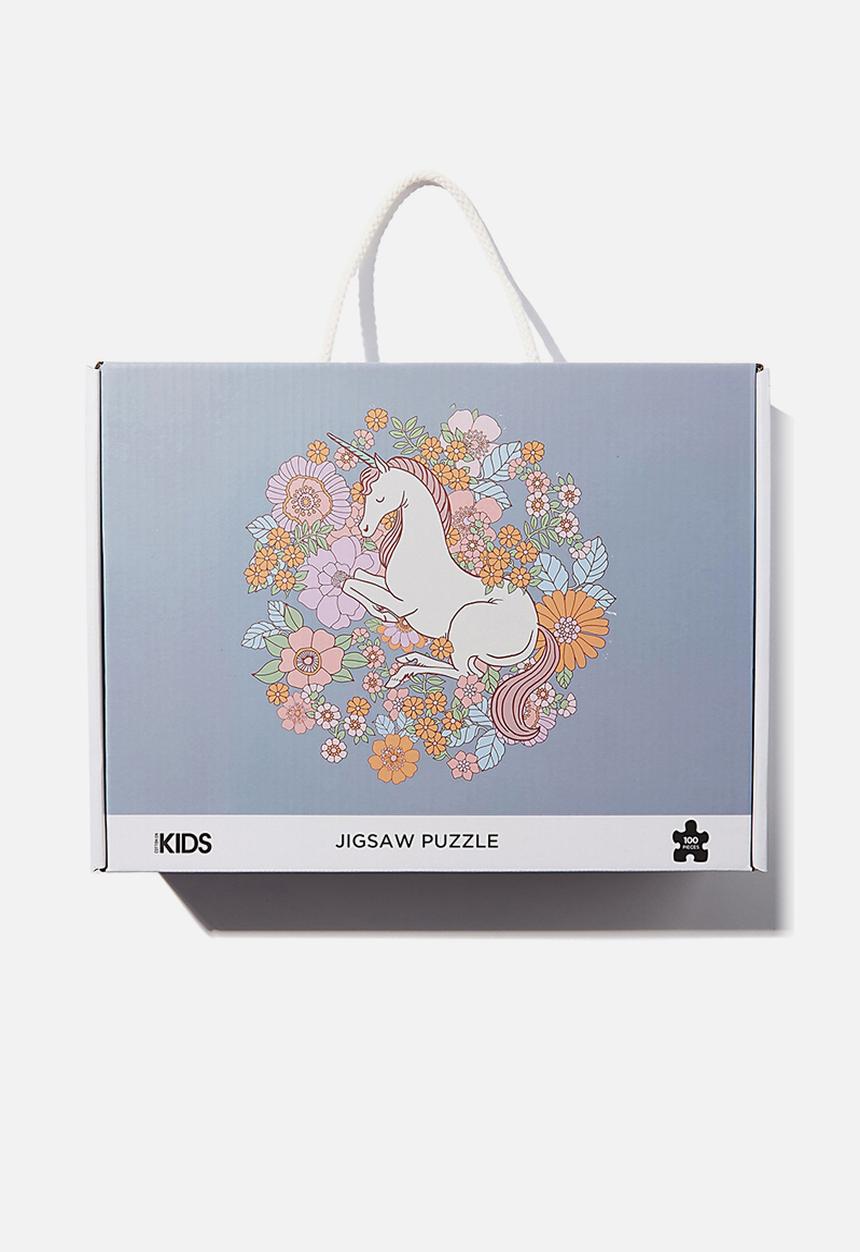 Cotton On - Floor puzzle - unicorn round