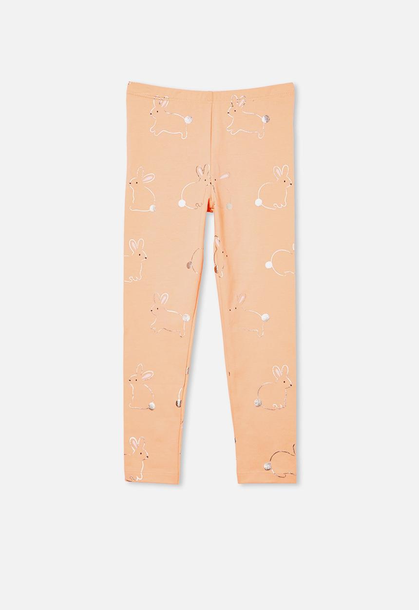 Cotton On - Huggie tights - peachy