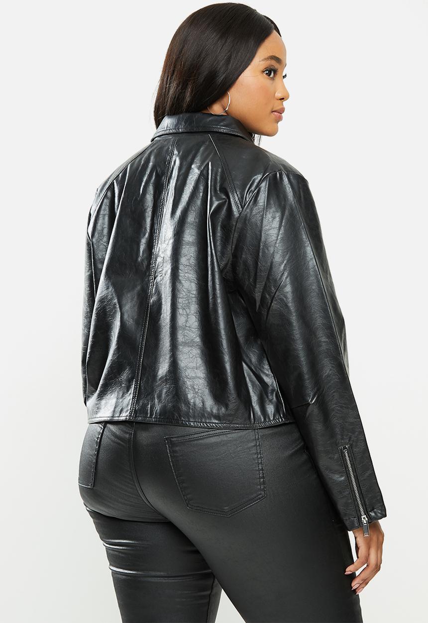 Glamorous - Plus woven jacket - black