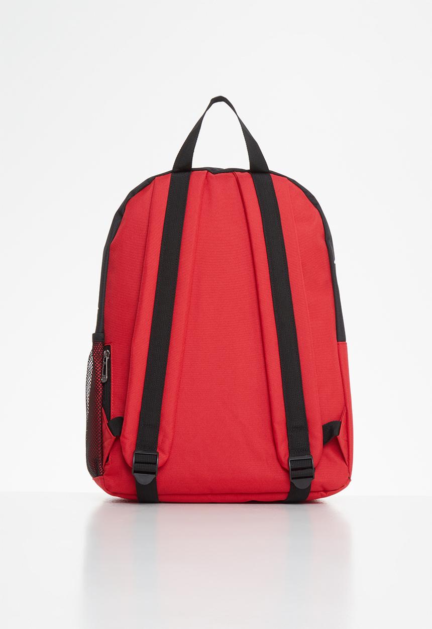 KAPPA - Backpack with key ring - red